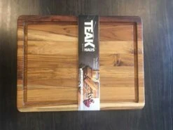 Marine Chopping Board Reversible 30x40 Cm -Gubi Furni Sales teakhaus fsc certified teakreversable carvingboard medium 2