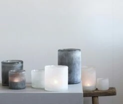 Frost Candleholder M, White -Gubi Furni Sales tell me more frost candleholder white 5 1