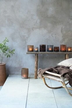 Lyric Candle Holder M, Brown 7 Lyric Candle Holder M, Brown -Gubi Furni Sales tell me more lyric candle holder 75