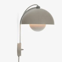 &Tradition Flowerpot VP8 Wall Lamp, Grey Beige -Gubi Furni Sales tradition flowerpot vp8 wall lamp 11