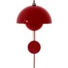 &Tradition Flowerpot VP8 Wall Lamp, Vermilion Red -Gubi Furni Sales tradition flowerpot vp8 wall lamp 25
