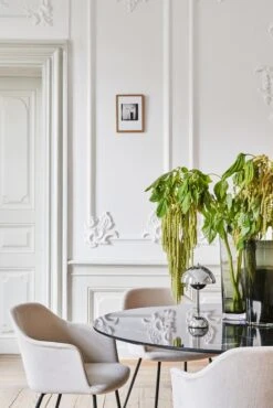 &Tradition Flowerpot VP9 Table Lamp Portable With Magnetic Charger Cable, Chrome-plated -Gubi Furni Sales tradition flowerpot vp9 9