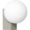 &Tradition Journey SHY2 Wall Lamp, Silk Grey