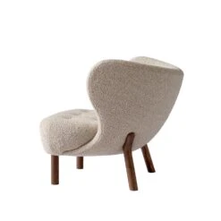 &Tradition Lilla Petra Lounge Chair Vb1, Walnut / Karakorum -Gubi Furni Sales tradition lilla petra lounge chair vb1 walnut karakorum 2