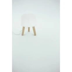 &Tradition Milk Table Lamp, Smoked Ash -Gubi Furni Sales tradition milk table lamp smoked ash 3