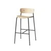 &Tradition Pavilion Av7 Bar Stool, Lacquered Oak