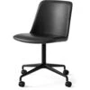 &Tradition Rely Chair HW23 Swivel, Black / Silk 0842 -Gubi Furni Sales tradition rely chair hw23 swivel 3