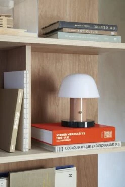 &Tradition Setago JH27 Table Lamp Portable, Nude / Forest -Gubi Furni Sales tradition setago jh27 portable lamp 11