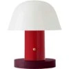 &Tradition Setago JH27 Table Lamp Portable, Maroon / Grape -Gubi Furni Sales tradition setago jh27 table lamp portable 0