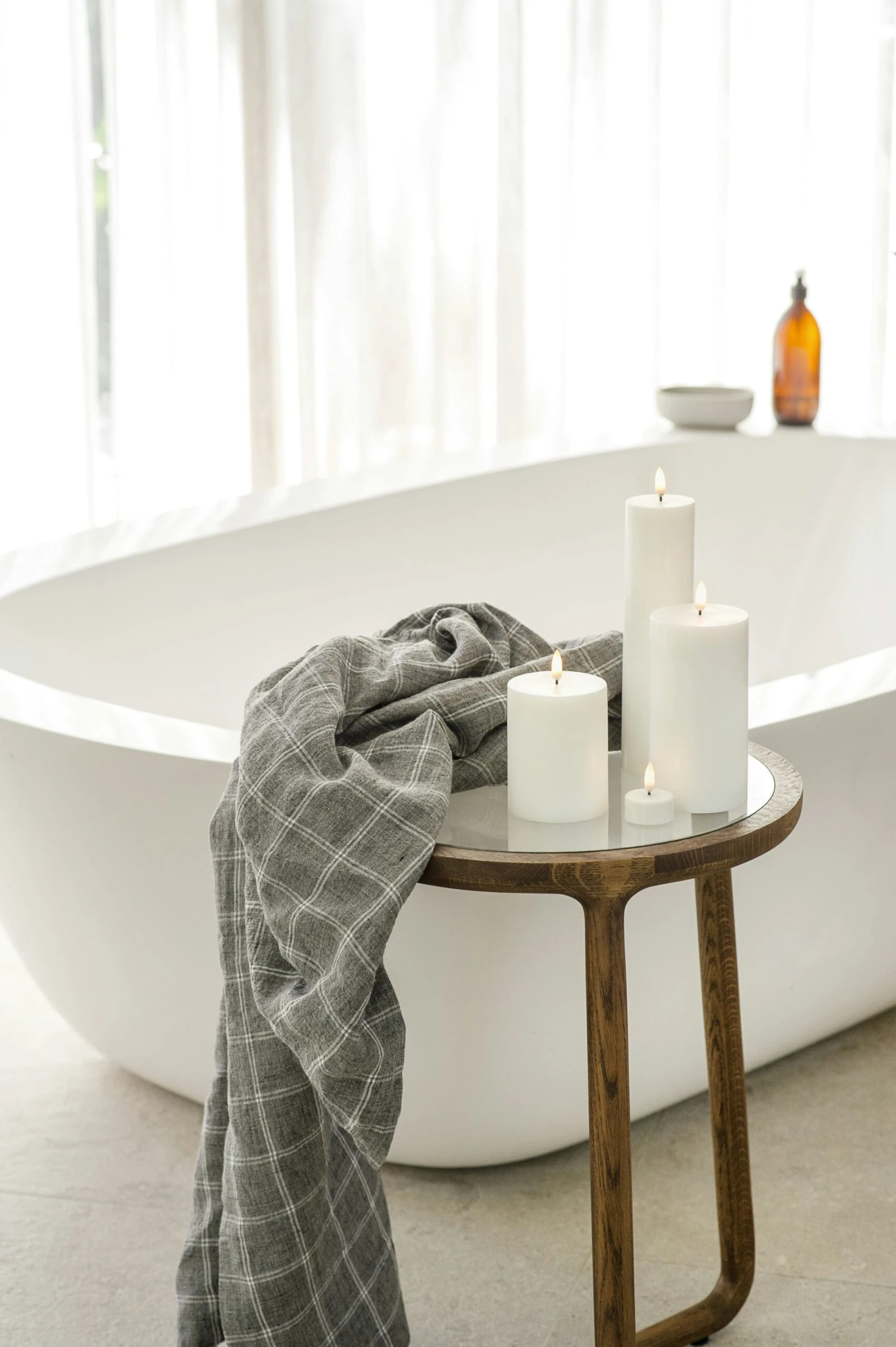 LED Pillar Candle Nordic White, 10,1x20,3 Cm 5 LED Pillar Candle Nordic White, 10,1x20,3 Cm - Image 3