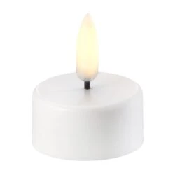 Premium Tealight Led (Remote Ready) Nordic White,  38 Mm