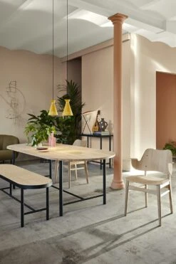 Warm Nordic Cone Pendant, Black Noir -Gubi Furni Sales warm nordic cone pendant 2