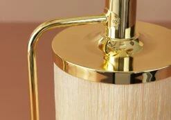 Warm Nordic Fringe Floor Lamp, Cream White -Gubi Furni Sales warm nordic fringe floor lamp 3