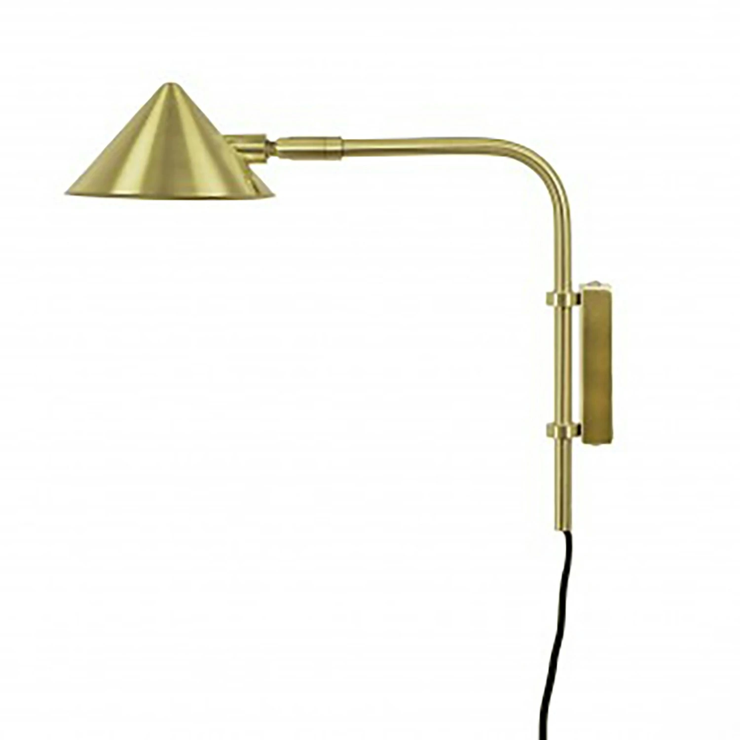 Watt & Veke Kelly Short Wall Lamp, Gold 3 Watt & Veke Kelly Short Wall Lamp, Gold