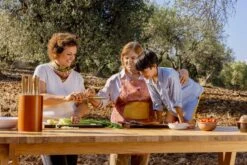 Wüsthof Amici Knife Block With Five Knives -Gubi Furni Sales wusthof amici knife block with 5 knives olive wood leather 3