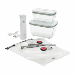 Zwilling Fresh & Save Starter Kit With Vacuum Pump / Bags / Containers In Glass, 7 Pieces 10 Zwilling Fresh & Save Starter Kit With Vacuum Pump / Bags / Containers In Glass, 7 Pieces -Gubi Furni Sales zwilling fresh save starter kit with vacuum pump bags containers in glass 7 pieces 4